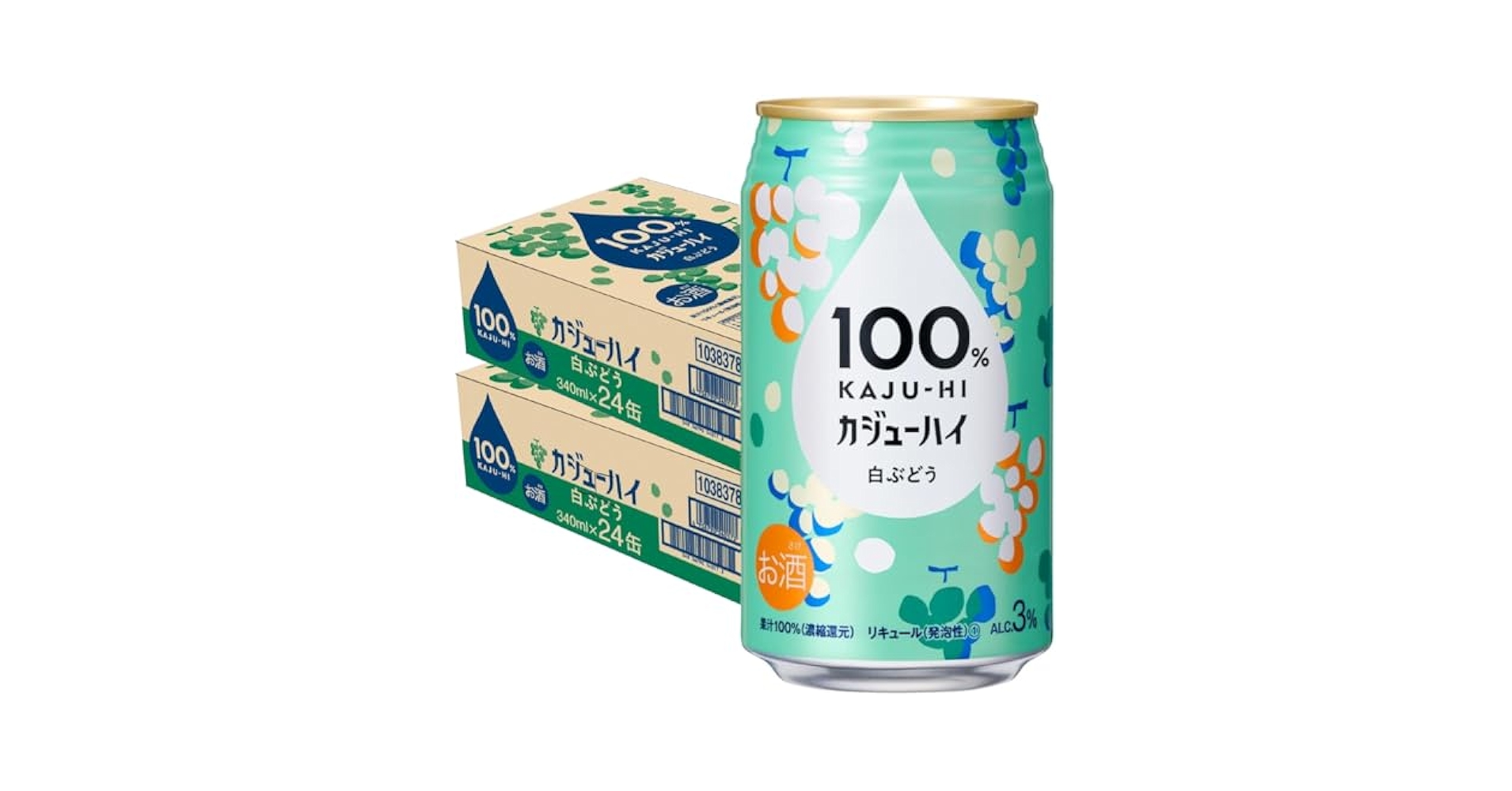 ゆどうふ Amazon.co.jp: 富永貿易 100％カジューハイ 白ぶどう 340ml×24本