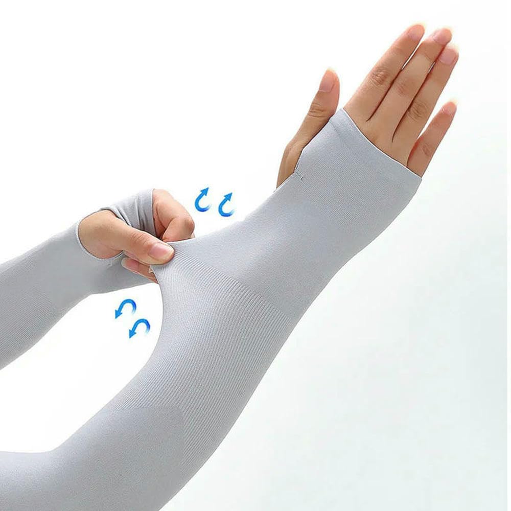 Manchon de Protection Unisexe pour Les Bras, pour Femmes et Hommes, pour Le Sport, Protection Contre Les UV, pour la Course à Pied, la pêche, Le Cyclisme, Le Ski