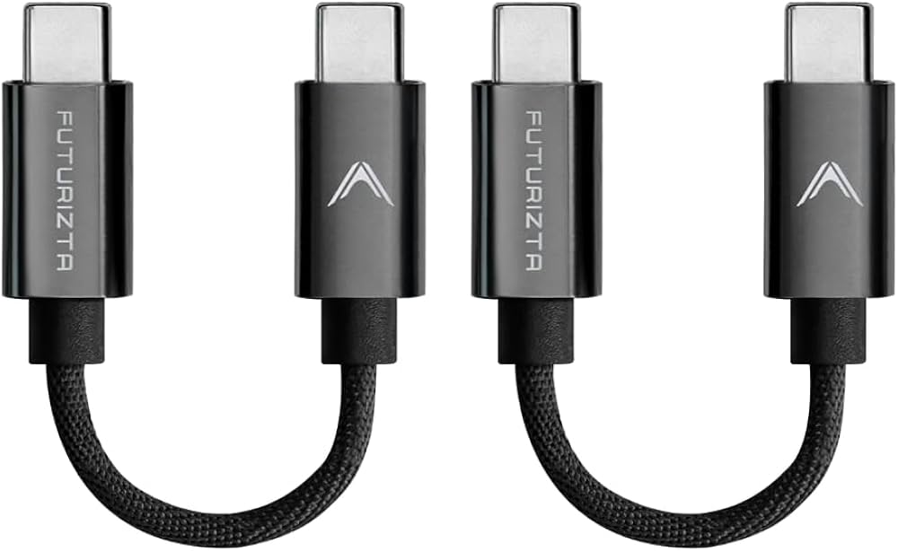 Amazon.com: Futurizta Tech® Zeus-X Short USB-C to USB-C Cable 2