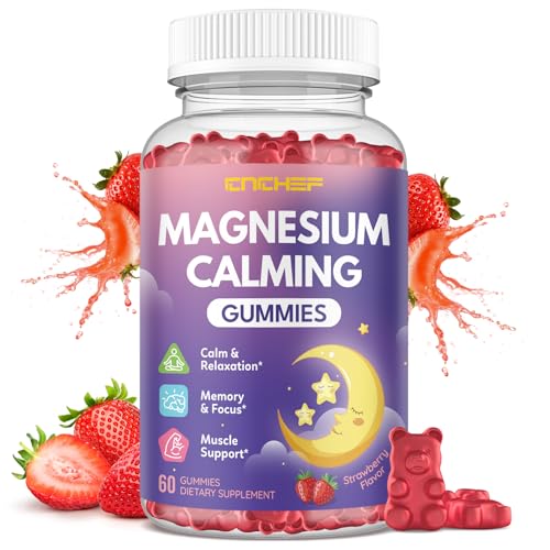 Magnesium Calming Gummies for Kids 4+ & Adults