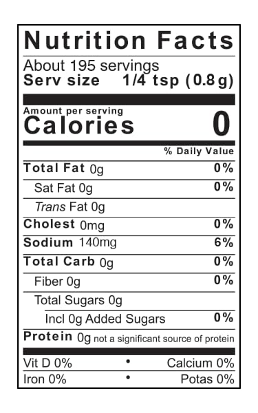 Image of GIBSONS STEAKHOUSE Seafood Seasoning, 5.5oz Bottle