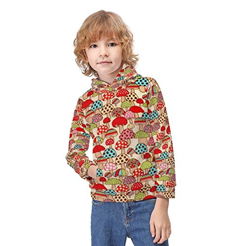 ODOKAY Unisex Kids Hooded Fashion Toddler Hooded T-Shirts Boys' Sweatshirt Children's Long Sleeve Autumn Hoodies