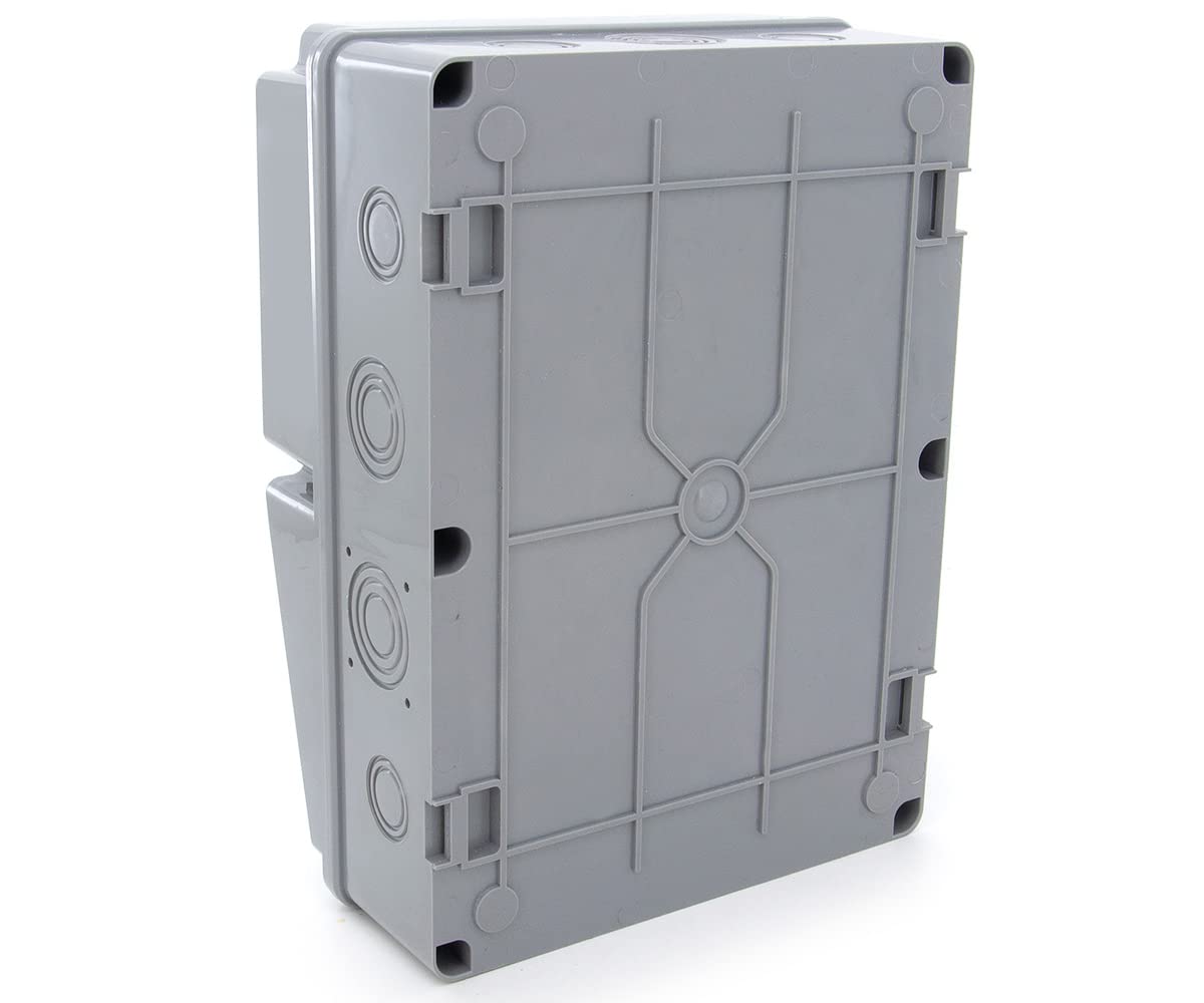 ELS Elektrotechnika Distributore di corrente da parete, 6 x 230 V, Schuko 40 A e interruttore di protezione del cavo 3 x C16 A. Distributore di corrente per interni ed esterni, officine e fabbriche.