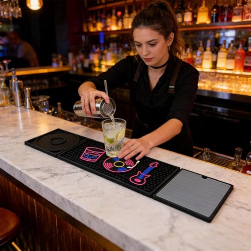 Alfombra de bar antiderrames para evitar manchas en tu protector de mesa 3