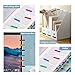 Golcellia Arrow Sticky Notes with Sticky Tabs & Page Markers - 900 Sticky Flags for Books, 5 Color Arrow Stickers for Organizing Documents, Notes (9-Pack)