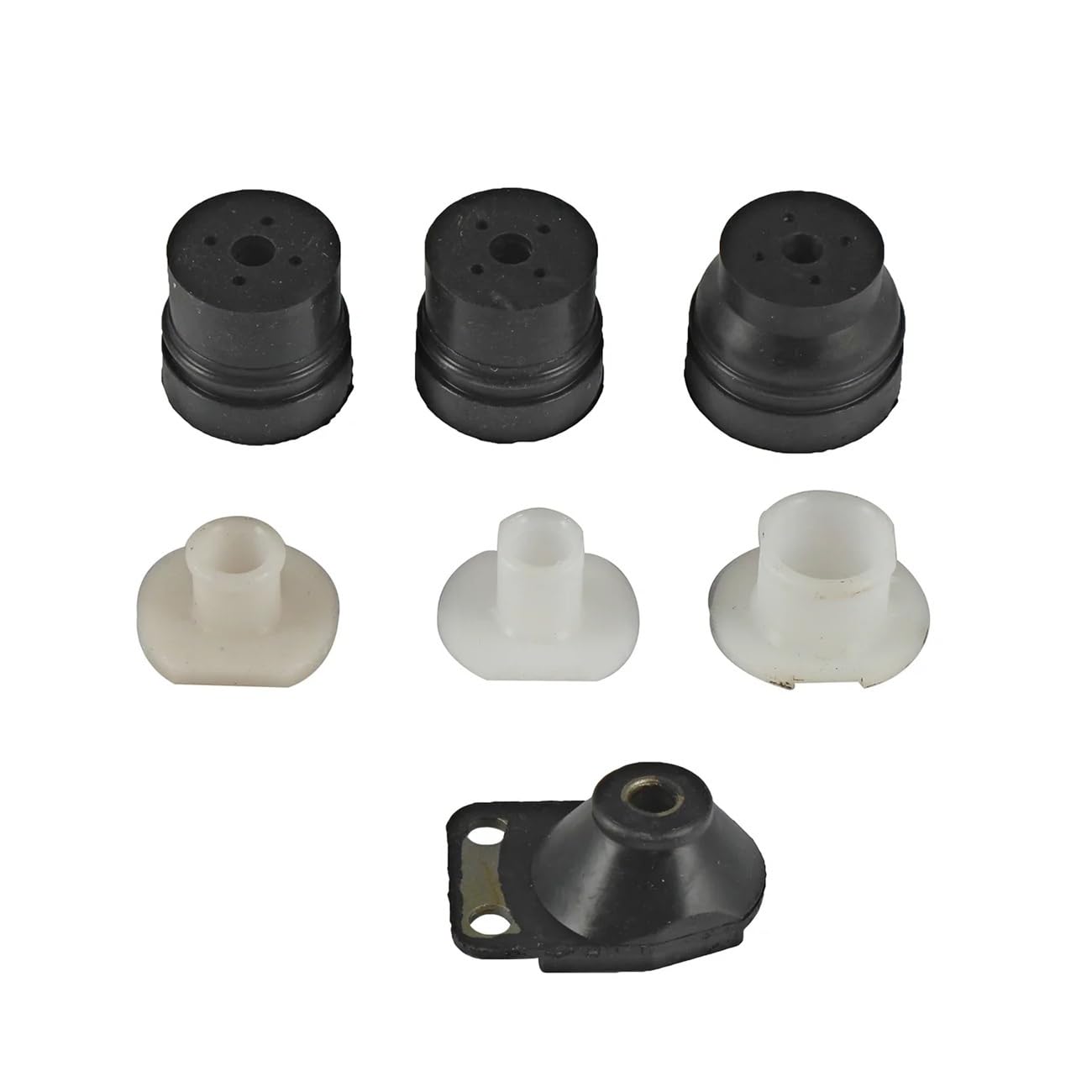 Juego de soportes de goma AV for amortiguador anular antivibración de motosierra, compatible con 038 MS380 MS381 MS382 1118 790 9930(5 Sets)