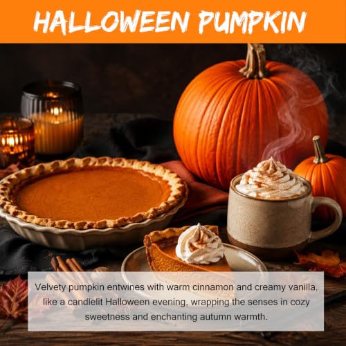 Image of MUBYOK 1.5LB Halloween Pumpkin Premium Scented Aroma Beads for Making Car Freshies Supplies PreScented Beads for Car Air Freshener Sachets Long-Lasing Scent
