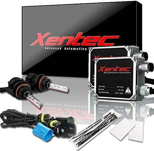 Xentec 55W Standard Size Ballasts x 2 bundle with 2 x Xenon Bulb 9007/9004/HB5 Flex Bixenon Hi/Lo 6000K (Ultra White) offroad