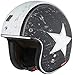 Produktbild Bogotto V541 Rebel Jethelm Schwarz/Weiß S