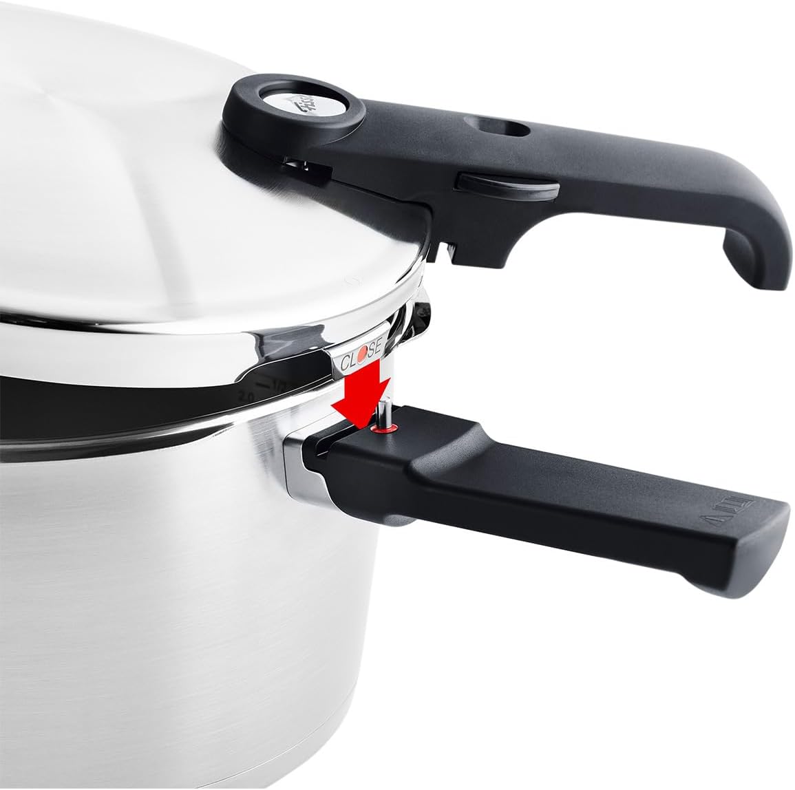 Fissler Vitavit Premium Pressure Cooker with Steamer Insert, 4.8 Quart