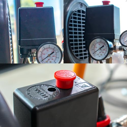 Pressostato Automático Compressor de Ar 4 Vias 80/120 Várias Marcas
