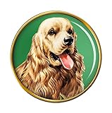 Américain Cocker Spaniel Pin Badge