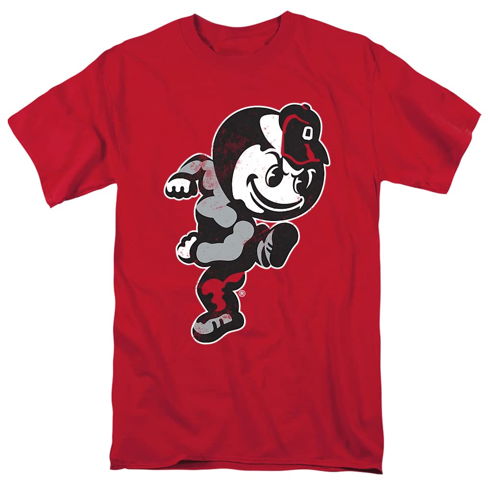 The Ohio State University Official Brutus Unisex Adult T Shirt,Brutus, Large