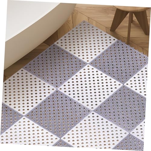 Garneck 4pcs Non-Slip Mat Bathroom Mat Along with Bath Mats Shower Mats for Tiles Bathtub Mat Non Slip Shower Mat for Elderly Bathroom Rugs Quick Dry Bath Mat Bathroom Carpets Bath Rug