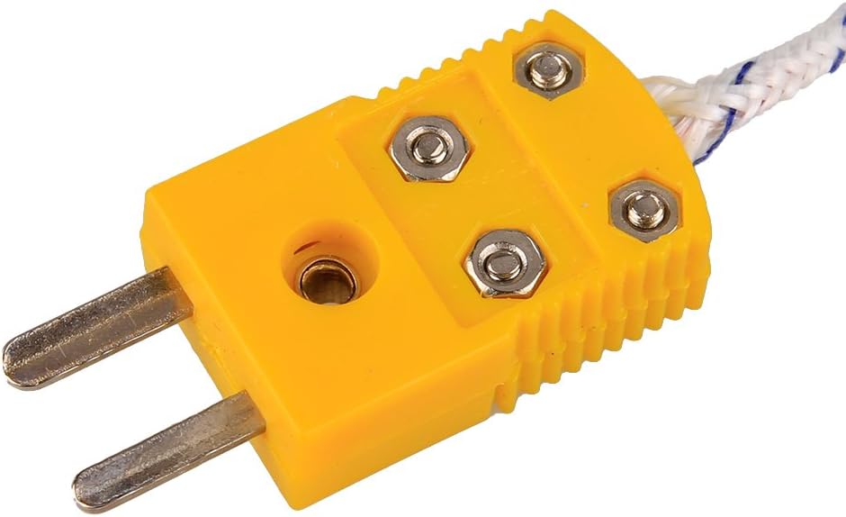 5pcs 3M K Type Mini-Connector Thermocouple Temperature Probe Sensor Measure Range -50~700C by ZJIA
