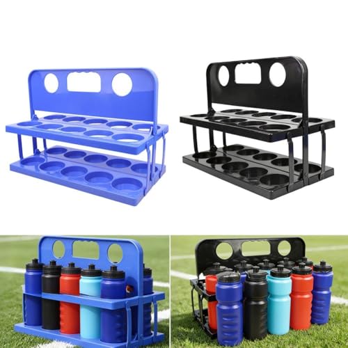 Porte-bouteille d'eau pliable de construction robuste avec châssis riveté - 5