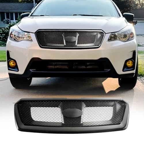 Sport Grille - 2020 Subaru Forester 4 OSNLEW Front Sport Style Grille Assembly Compatible with Subaru Impreza Crosstrek 2012-2016 J1010FJ010V2