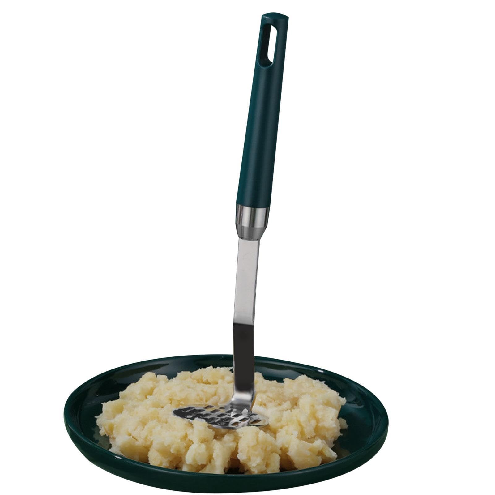 10 Kartoffelstampfer | Edelstahl-Drahtstampfer | Robuster Lebensmittelstampfer, Metall-Kartoffelstampfer, Küchenwerkzeug für Avocado, Kartoffelpüree, Fleisch, Bohnen