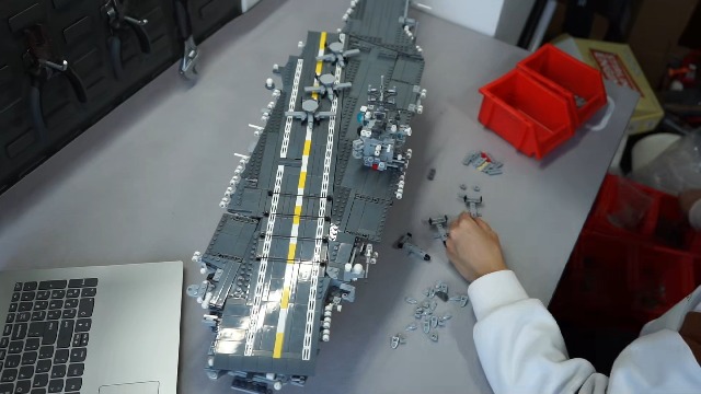Amazon.com: BrickCraftWorks Military Battleship Model Blocks Set