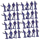 Représentation précise: les chiffres présentent des représentations précises de, capturant leur apparence en détail, figures de statues, modèle miniature