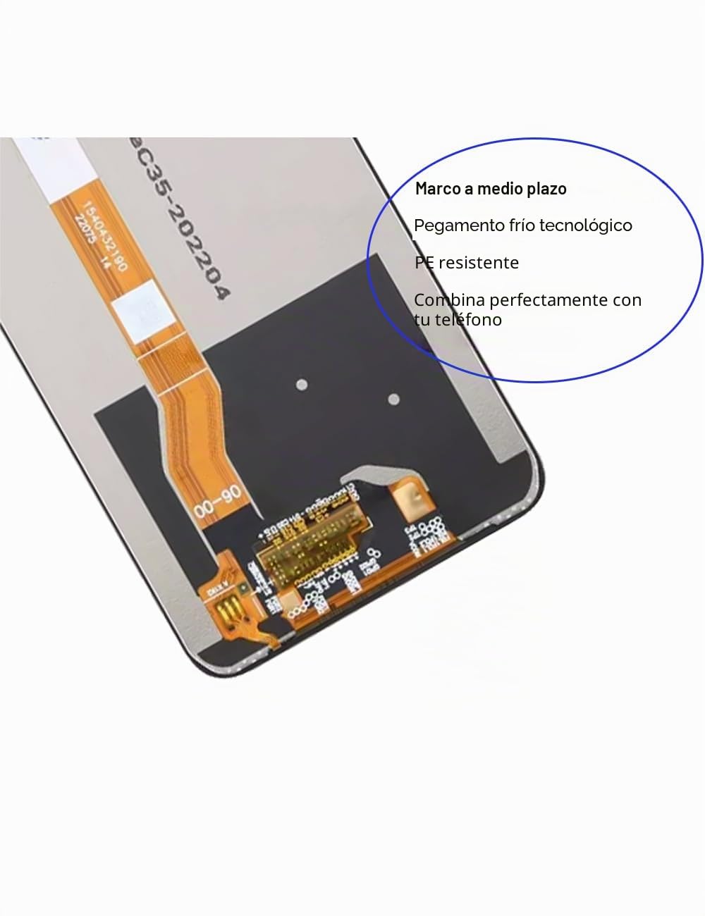 Pantalla de repuesto para pantalla LCD Oppo A18, CPH2591, kit de piezas de reparación