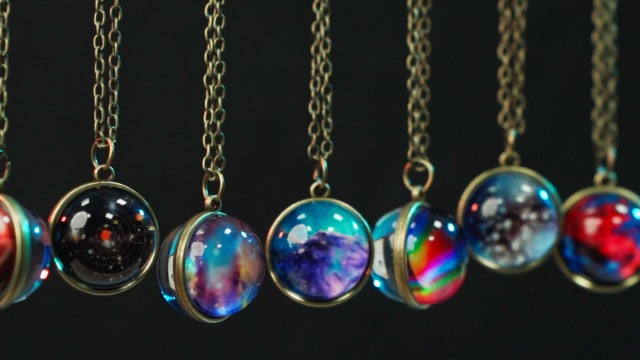 Amazon.com: Hicarer 10 Pcs Galaxy Necklace Party Favors