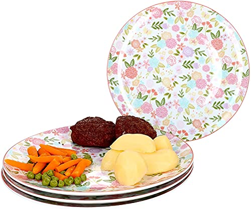 Ritzenhoff & Breker 4-teiliges Teller-Set Sweet Flower I...