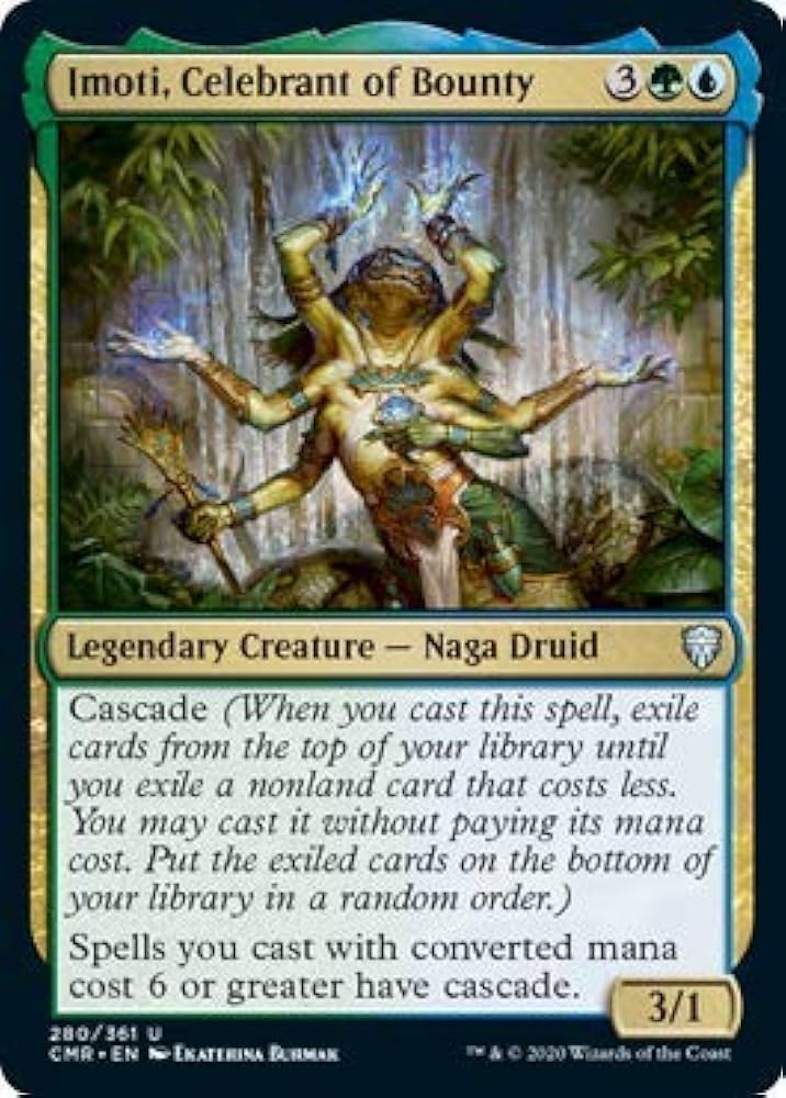 マジック：ザ・ギャザリング Imoti, Celebrant of Bounty Serialized Imoti, Celebrant of Bounty · Multiverse Legends (MUL) #43
