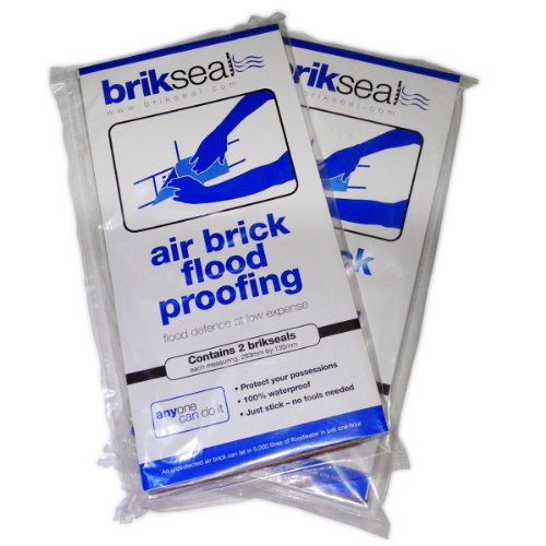 Preisvergleich Produktbild Brikseal Temporäre Abdichtung für Luftziegel bei Hochwasser, 2 Stück
