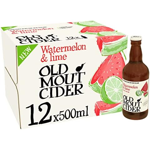 Old Mout Watermelon and Lime Cider 12 X 500ML Bottles Cover