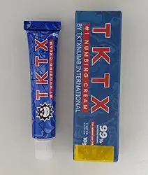 Pomada Tatuagem e estética TK-TX NUMBING AZUL 99% 10G