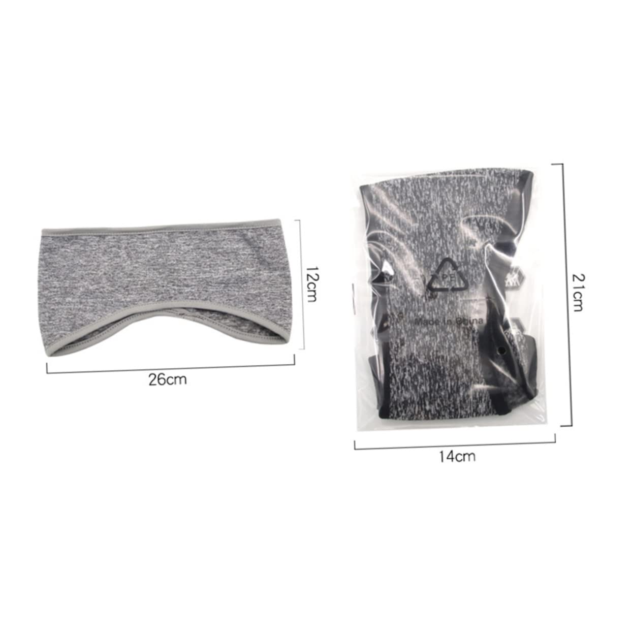 VICASKY 1set Ear Warmer Headband Winter Fleece Headbands for Running Cycling Outdoor Activities Stretchy Design for All Head Winter Sports Enthusiasts 3pcs