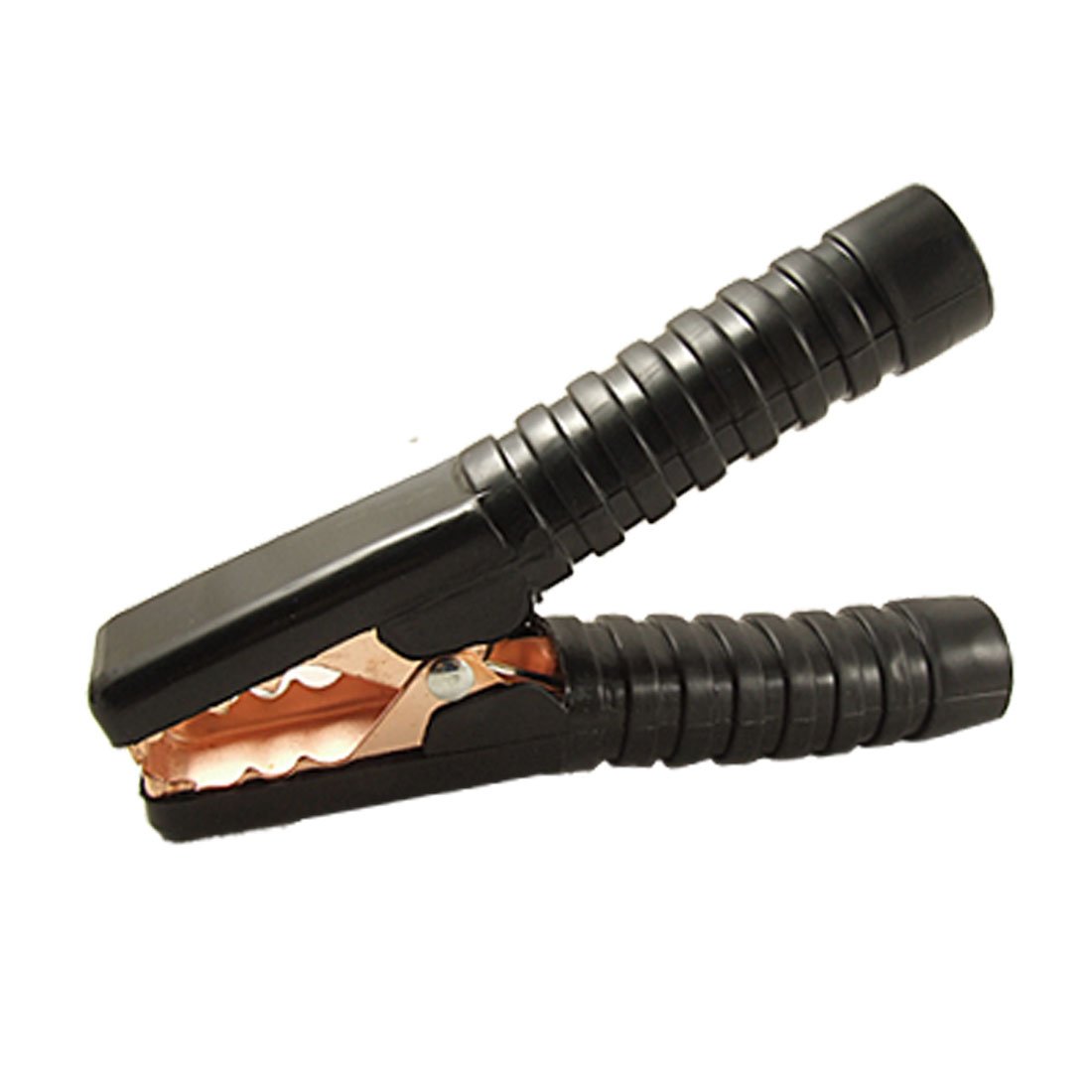 Aexit 200A Insulated Electrical Testing Battery Alligator Clip Voltage Testers Clamp Black