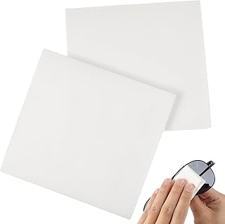 VICASKY 300 Stück Fusselfreie Tücher Zur Reinigung: Antistatische Vliestücher für Kamera Objektive — Einweg Reinigungstücher Fusselfrei für Bildschirme & 3d Druck, Mikroskop Staubtuch