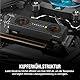 Corsair Hydro X Series XM2 M.2 SSD-Wasserkühler (M.2 SSD Individuellen Kühlkreislauf, Kupferkühlstruktur, Einfache und Schnelle Installation) Schwarz