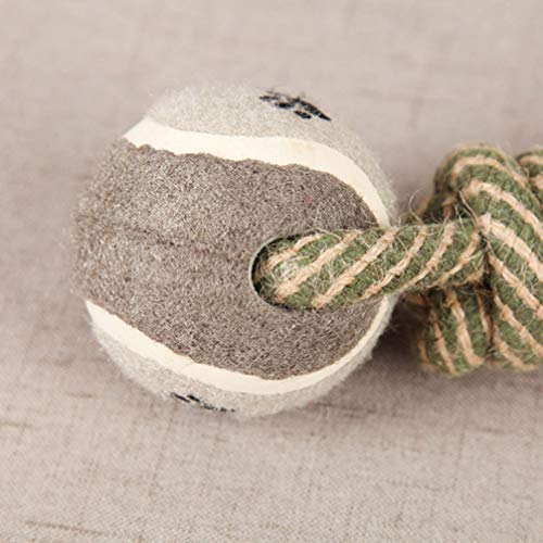 Brinquedo de mastigar para cães da POPETPOP com corda de nó para filhotes de cachorrinhos em formato