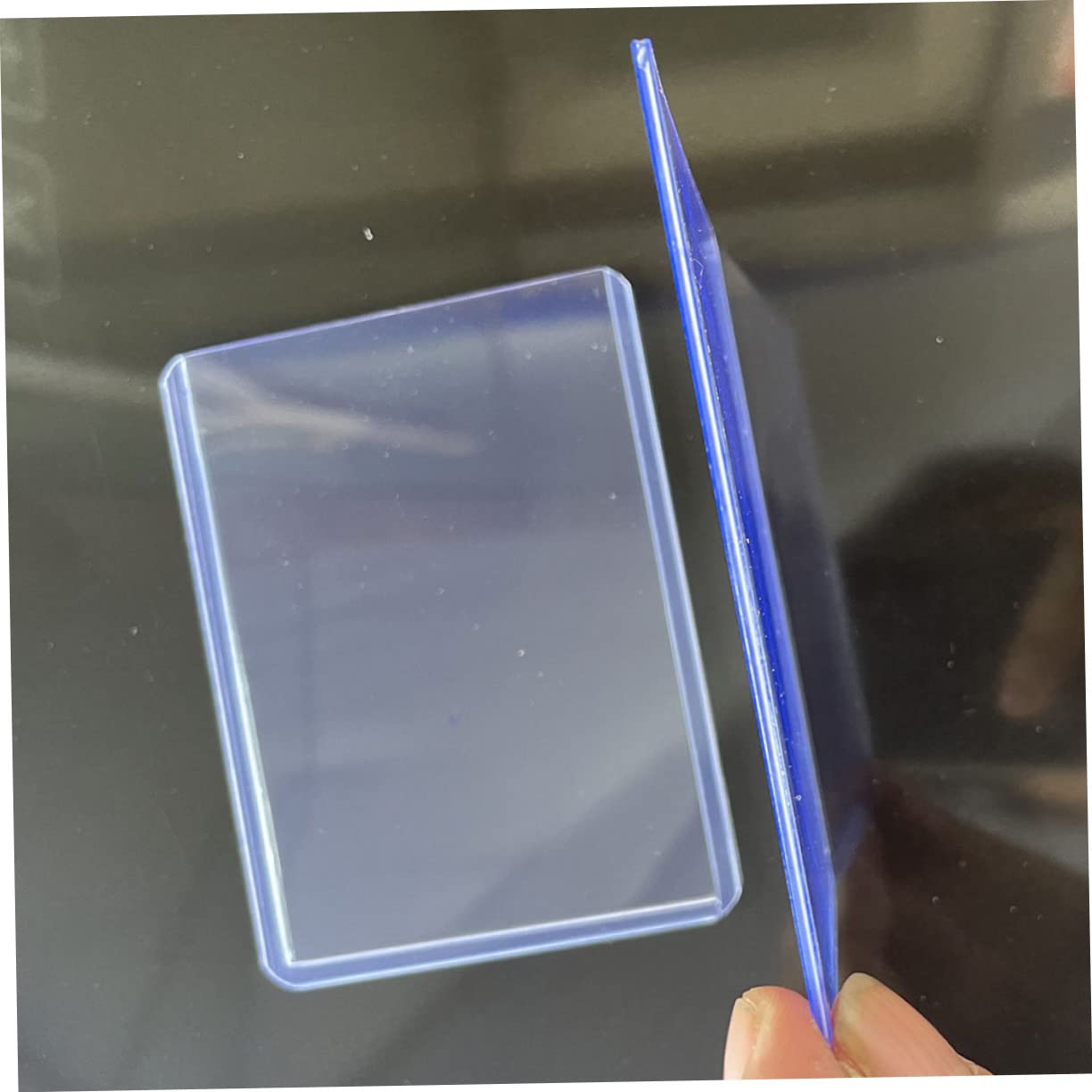 Bustine Protettive per Carte Blu 100 Pezzi in Pvc