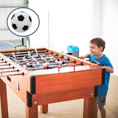 oooaooo 20 Stück Tischfußball Kickerbälle, Tischkicker Bälle Mini Fussball Tischfussball Bälle Kickertisch Interaktive Geschenke Baller Für Jungs Fussball Deko Für Kinder