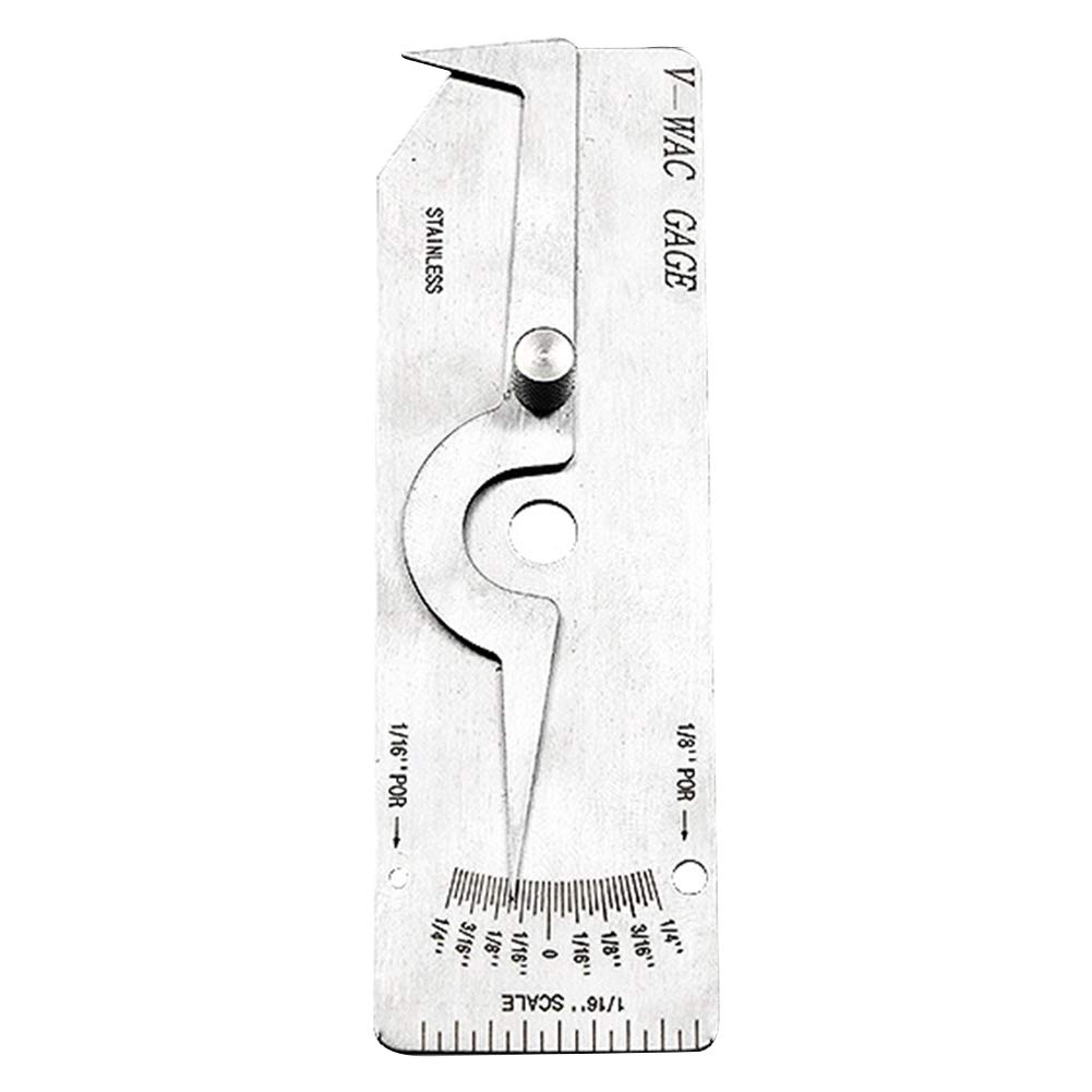 Welding Gauge Inspection Fillet Gage Test Ruler Quick Practical Accurate Rustproof with Scale