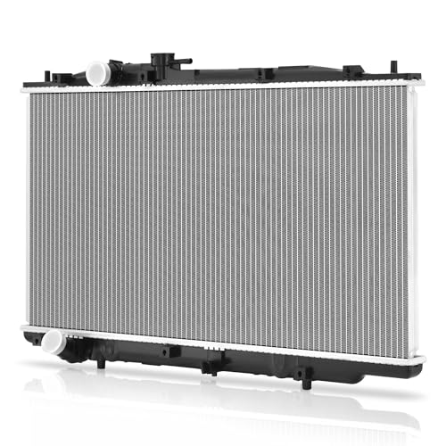 DWVO Radiator Compatible with 2003-2007 Honda Accord V6 3.0L Direct-Fit Cooling Replacement for OEM Part Numbers 19010RCAA02 19010RCAA52 19010RCAA53 19010RCAAA52 HO3010191