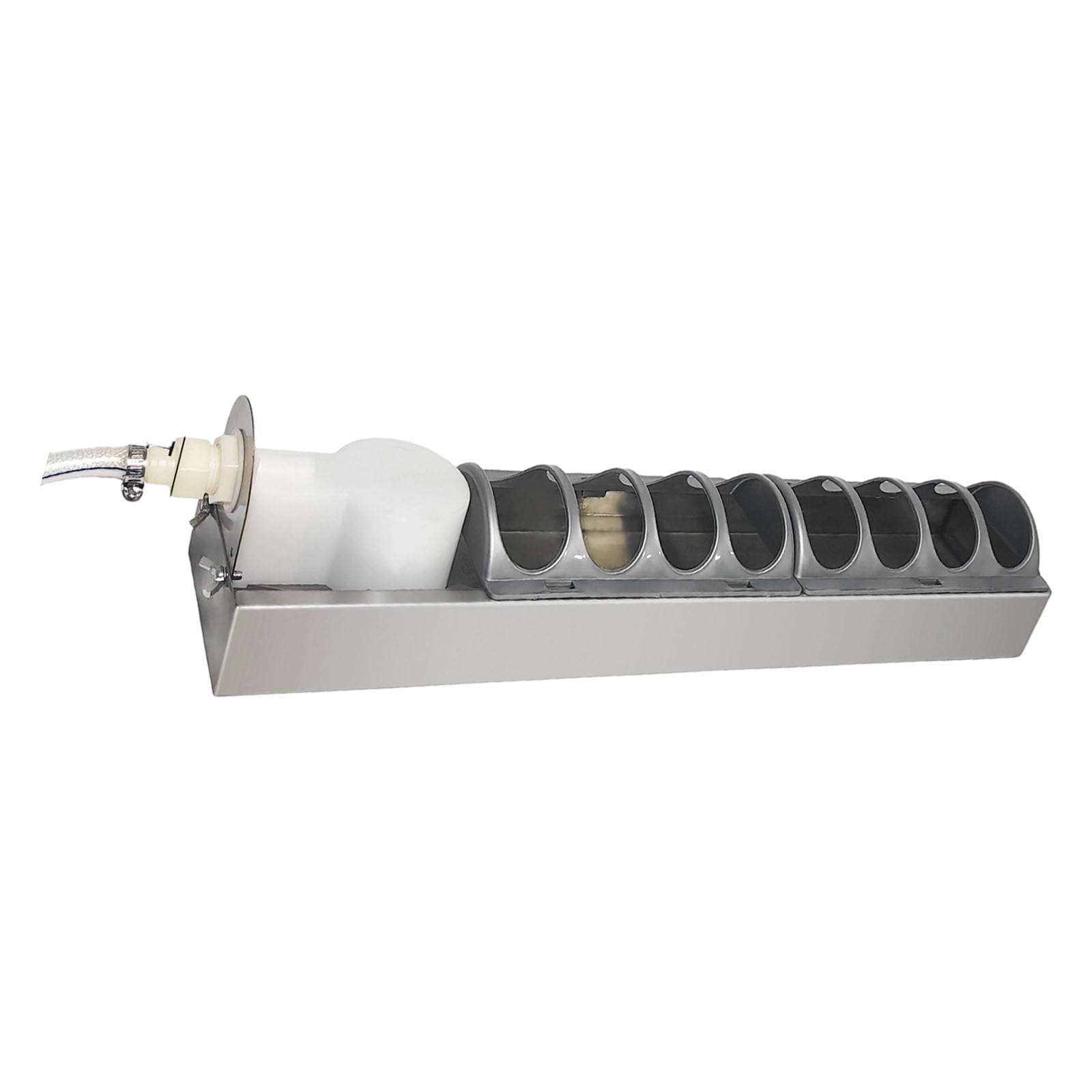 Automatischer Hühnerwasserspender aus Edelstahl für Geflügel, langlebig, leicht zu reinigen, perfekt für den oder Bauernhofgebrauch, automatischer Hühnerwasserspender