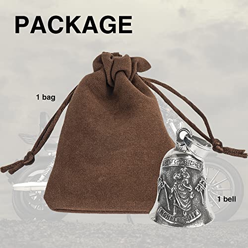 Image of Motorcycle Bell for Luck, Drive Safe Cycling Bells For Bikers Riders