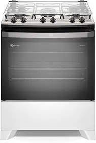Fogão Electrolux 5 bocas Efficient com PerfectCook Branco (FE5IB) 220V