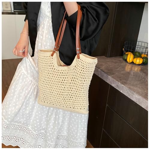 Bohemia Beach Bag Women Macrame Underarm Shoulder Tote Bags Crossbody Purse Travel Summer Knitted Handbag Hobo Bags 20252