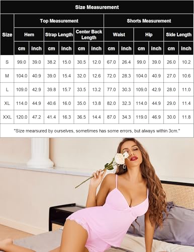 Image of Avidlove Women's Pajama Sets V Neck Lace Trim Sleep Wear Sexy 2 Piece Pjs | Sexy Modal, Soft & Cozy, V-Neck, Sleeveless, 2 Pieces Pjs, Sexy Sleepwear