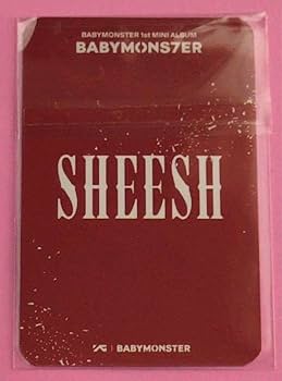 BABYMONSTER SHEESH事前収録ベビモン 1.0 トレカ アサ 2枚 BABYMONSTER アサ SHEESH 1.0ベビモン 事前収録 トレカ2枚