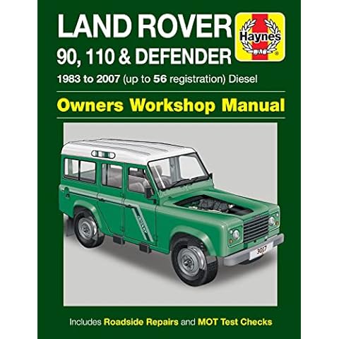 Land Rover Defender Diesel Repair Manual Cover