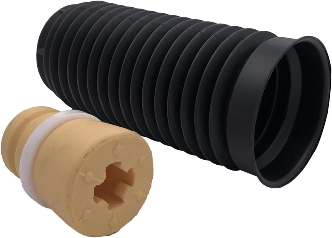Front Shock Absorber Repair Kit Boot and Rubber Buffer Compatible with Mercedes-Benz E-Class V212 W212 A-Class SLK