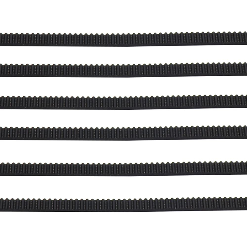 Courroie GT2 Ouverte 6 Mm - Fibres Aramides Renforcées - 1m à 10m Pour Imprimante 3D CNC Haute Précision