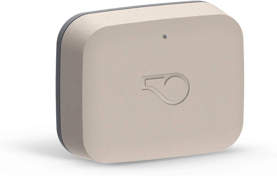 Whistle Go - Health & Location Tracker for Pets - Waterproof GPS Pet Tracker, 10 Day Battery, Pet Fitness Tracker fits on Collar or Harness - Taupe